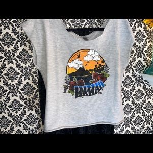 Cropped T-shirt 🌺